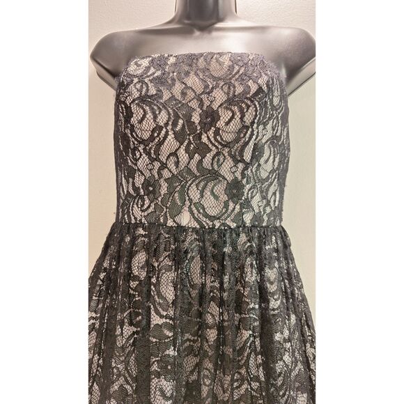 Vtg SAPPHIRE DOLLS Sz 5 Lace Y2K Formal Prom Dress Whimsigoth Fairy Grunge 90s - Picture 6 of 7